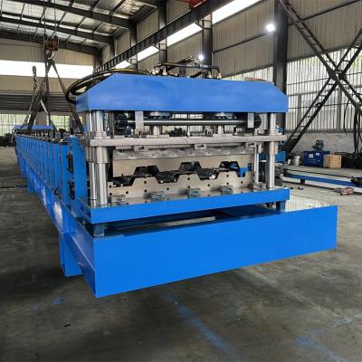 10T Hydraulic Decoiler Metal Deck Flooring Roll Forming Machine