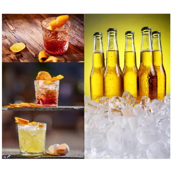 12Kg Full Automatic Small Portable Commercial Ice Maker Machine , Countertop Ice Cube Machine