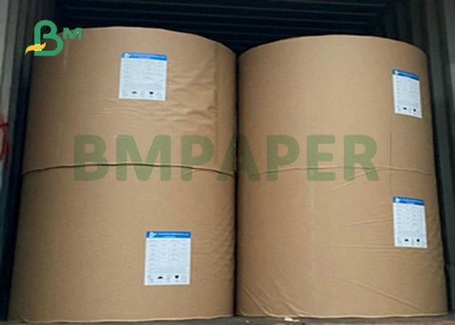 Бумага девственной пульпы 80гсм 85гсм Крафт золотая на производство Эвелопес 73,5 кс 54км