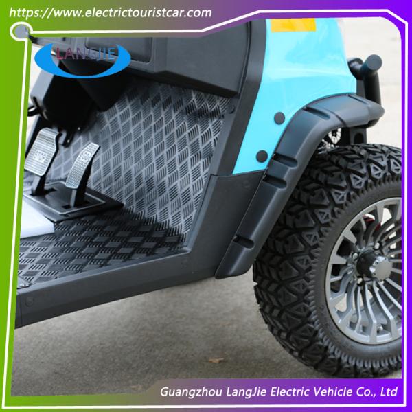 Аккумуляторные 4 колеса электрическая тележка для гольфа 48V Моторные костюмы для гостиницы