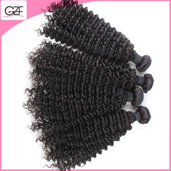 Full Hair End Kinky Curly Wave Hair 8A 7A 6A 5A Thick Hair Weft Wholesale Human Hair