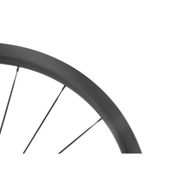 25mm Width 50mm Depth Road Bike Tubeless Carbon Wheel Set 38C-25-R7 and Customization