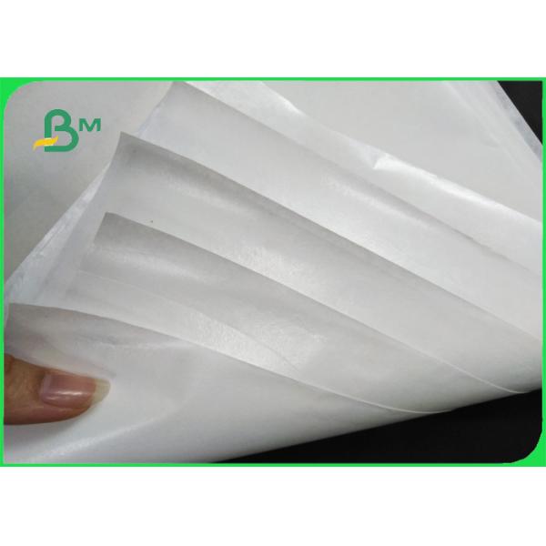 MG kraft white paper Food Safe 762 X 1016mm MG Kraft White Paper 28gsm 30gsm For Fast Food Bags