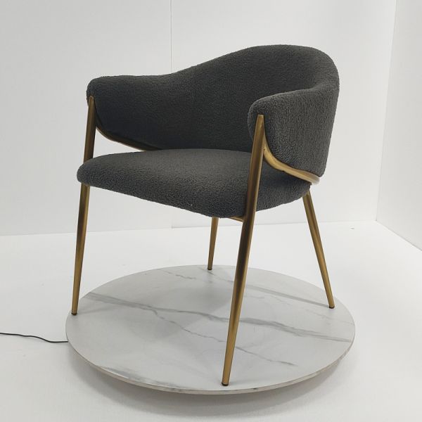 Modern Dinner Chair Contemporary Stainless Steel Metal Dining Chairs Fashion Home Furniture Restaurant Dining Room