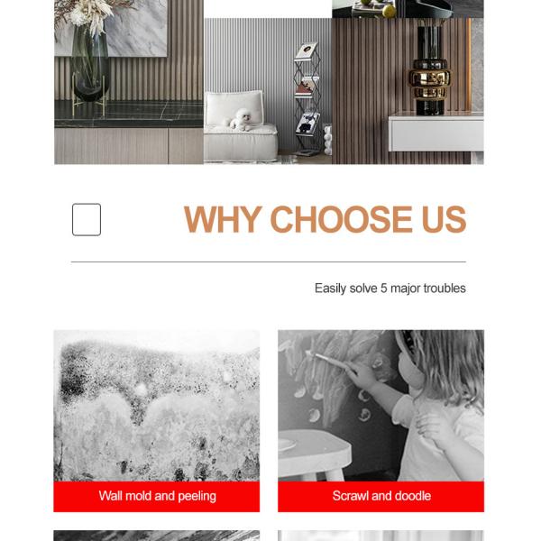 Внутренние декоративные стеновые панели WPC 3D плотное дерево гриль панель
