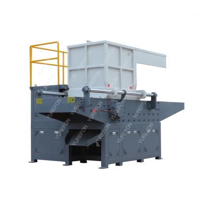 Low Power Consumption PET HDPE Plastic Bottle Shredder Machine With Single Shaft