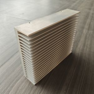 High Rigidity Aluminum Extruded Heat Sink For Industrial Power Unit