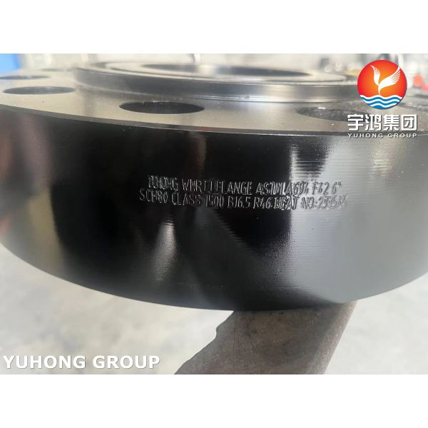 ASTM A694 F42 Carbon Steel Flange Weld Neck RTJ High Pressure Pipeline 42ksi Yield Strength For API 5L X42