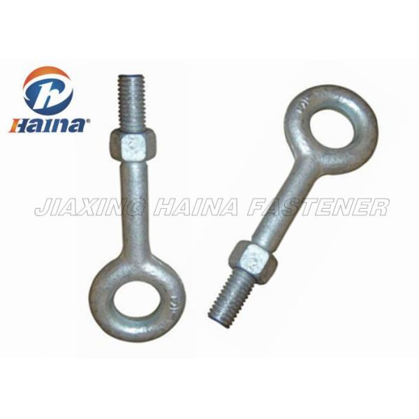 M24 Carbon Steel Hot Dip Galvanized Hex Head Grade 8.8 Drop Forged Eye Bolt