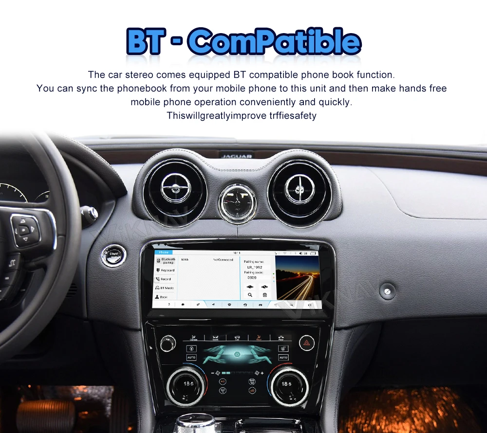 XJL XJ 351 Jaguar Stereo Upgrade 2009-2016 Android Автомобильное радио 128G Мультимедийный видеоплеер