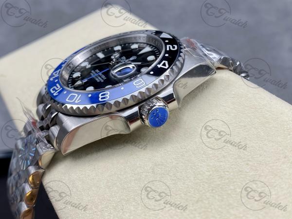 Super Clone Rolex Gmt II Blue Black 40MM Movement 3285 Series M126710