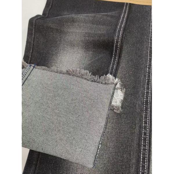 11.5OZ BLACK/WHITE Non-Stretch 65%Cotton Denim Fabric With 7*10 Construction For Jeans