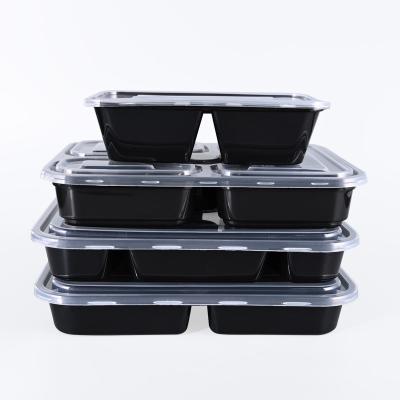 Récipient de nourriture en plastique jetable pour les sushis