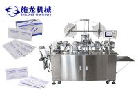 Non Woven Towel Alcohol Swab Making Machine 2.5KW 30*30mm Transverse Folding