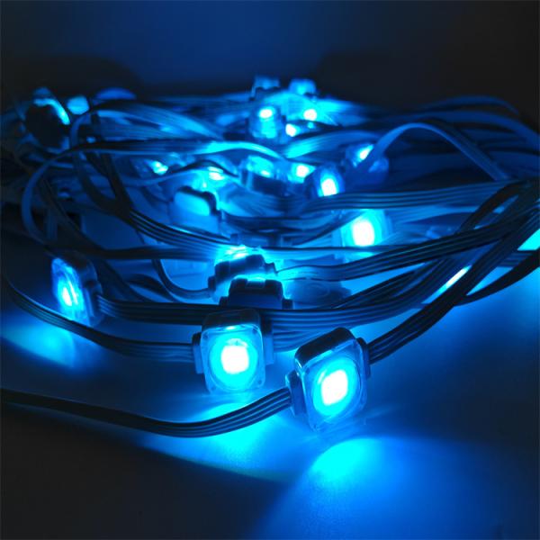 Festa de Natal ao ar livre 25MM 1,5W resistente à água Luzes permanentes ao ar livre Rgb Luzes permanentes ao ar livre Rgb Eaves