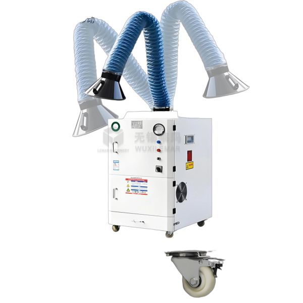 Self-Cleaning Welding Fume Extractor with Long Filter Life