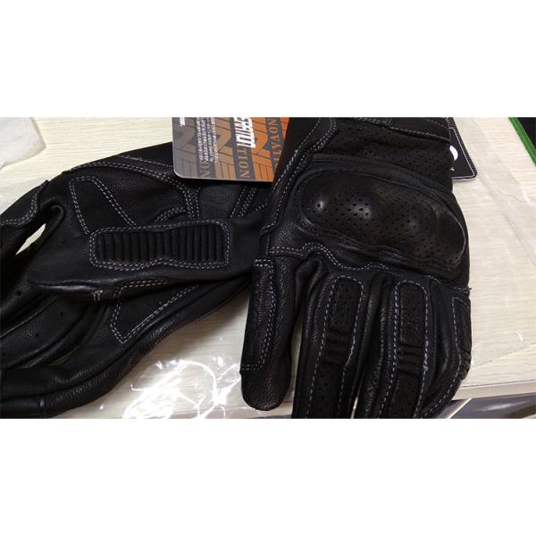 Motorbike Motocross Full Finger Leather Motorcycle Gloves S-M-L-XL with Customized Logo