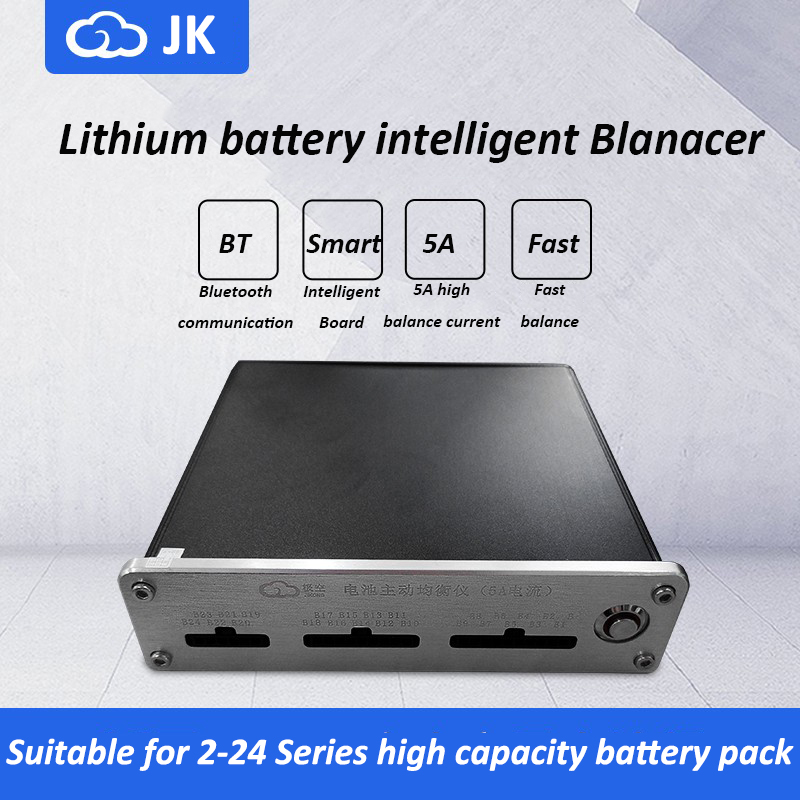 Bluetooth Active Battery Balancer 2A - 15A Smart Lithium Battery Equalizer 4S / 24S For LiFePO4 NMC LTO