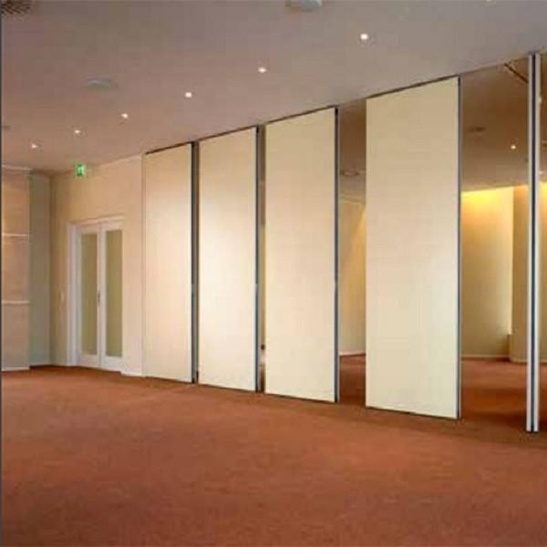 Modular Hanging Folding Room Partition Walls MDF + Aluminum Material Sound Insulation