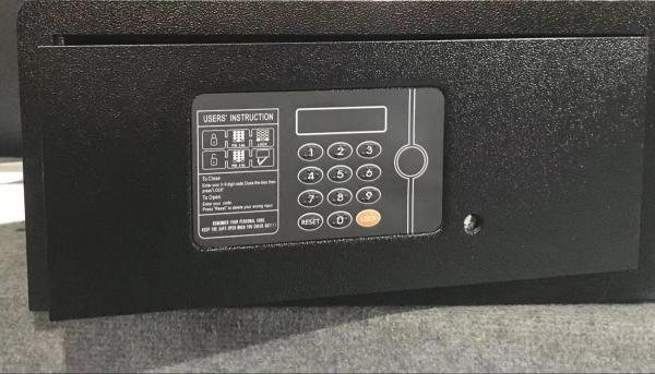 A1 Security Level Modern Electronic LED Display Hotel Room Safe Wd35 H200*W420*D370mm