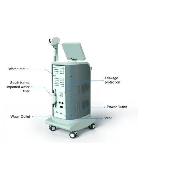 Top 2019 European popular professional aesthetic spa equipment diode laser hair removal machine for sale