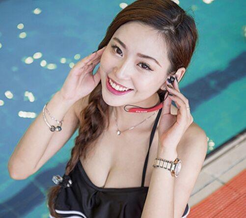 IPX8 CVC Waterproof Bluetooth Stereo 4.0 Sport Headset kyk-268