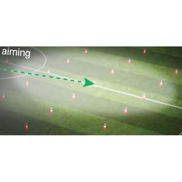 Laser imperméable de la lumière d'inondation de stade de 240W-1800W IP67 200LM/W visant l'Assemblée