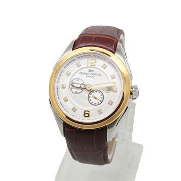 Custom Logo Automatic Mens Watches , Full Stainless Steel Wrist Watch