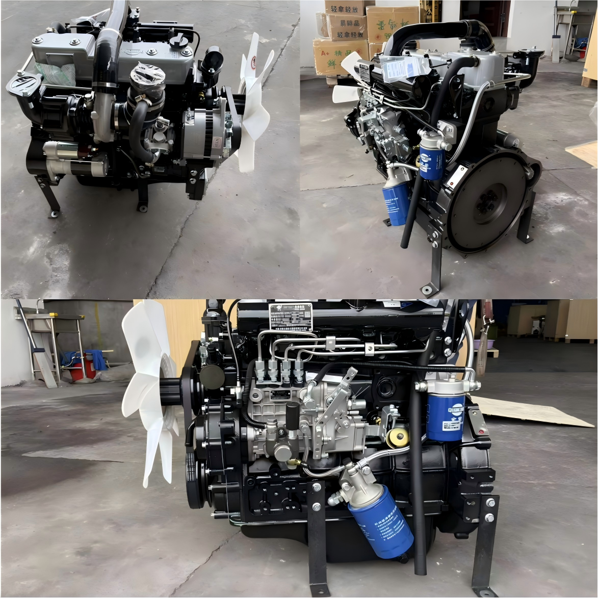 Quanchai 4B2-75M22 Diesel Engine For 1.5–2 Ton Wheel Loader 928Z、930、G38、926、928
