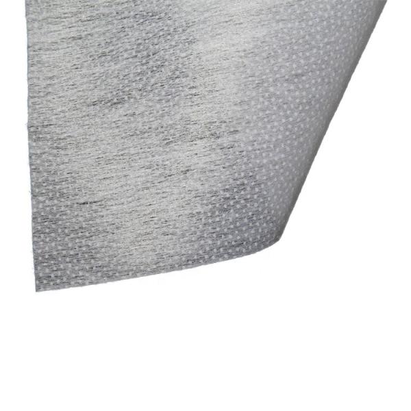 Polyester Interlining for Clothing Accessory in Black White and Gray Width 15-150cm