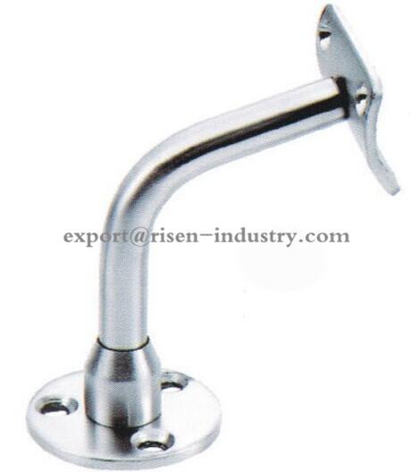 stainless steel Handrail bracket wall to rail connector RS307, finishing satin or mirror