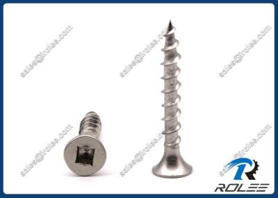 304/316/305 Stainless Steel Square Drive Bugle Head Deck Screws