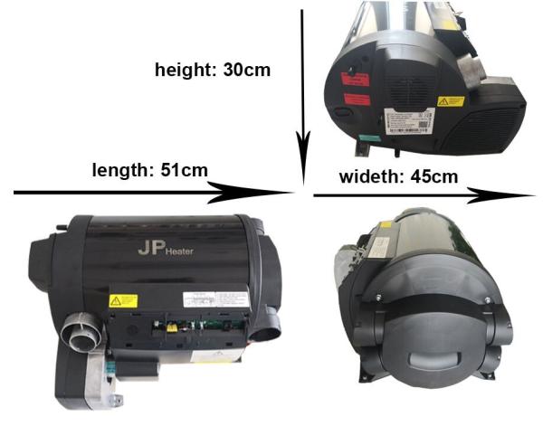 Plus Water Valves Kit JP 4KW/6KW Diesel/LPG 220V/110V 12V/24V Hot Water And Warm Air Truma Combi Heater bluetooth App Controller