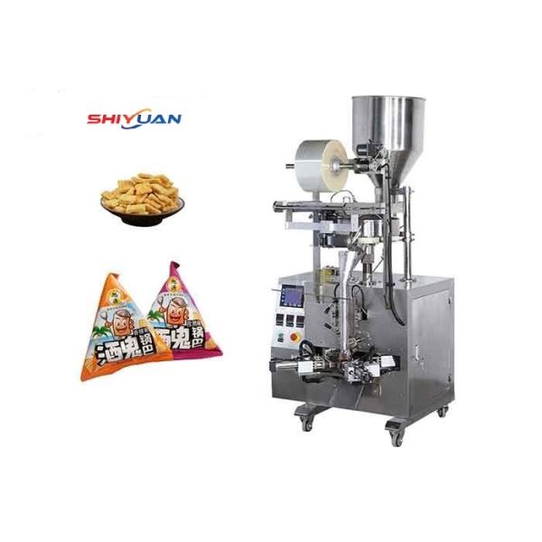 Corn Kernel Vertical Packing Machine PLC Control Triangle Bag Packing Machine