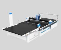 Máquina automática de corte de tejidos de varias capas para algodón / nylon / lana / cuero artificial-PE-B2025II