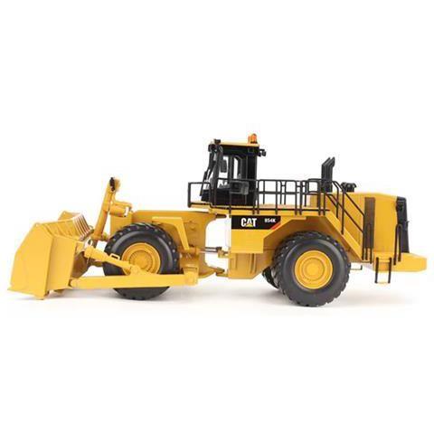 DM85231C 1/50 Caterpillar 854K Wheel Loader Diecast Model Construction Vehicle Shovel