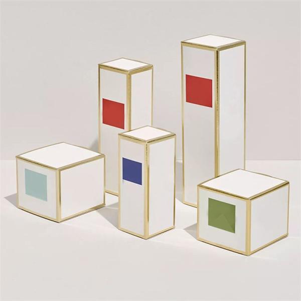 Rectangle Luxury Rigid Magnetic Gift Box For Perfume Packaging Skincare Set Essential Oil