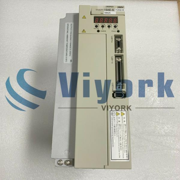 Yaskawa SGDH-15AE-SY202-E AC SERVO AMPLIFIER 3 PHASE 1.5KW 19/11.6A NEW