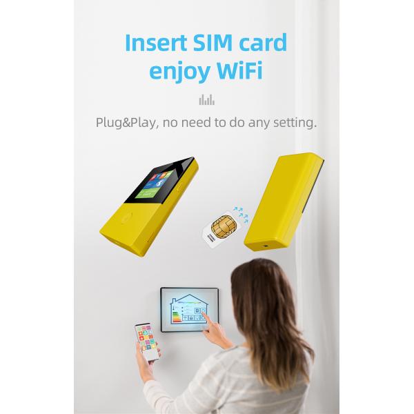 Автомобиль мобильное Mifi Точки доступа кармана 4G WIFI Harvilon открыл со слотом SIM-карты