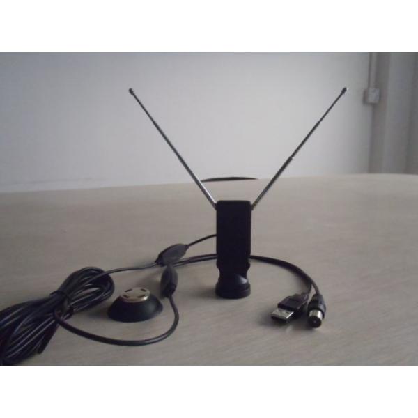 Изготовленный на заказ логотип 29*78mm усилил ТВ лиманды антенны ТВ воздушное с мужчиной IEC соединителя