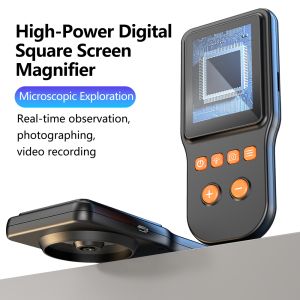 Digital Square Screen Vision Machine 4 Gear Magnification with Multi-light