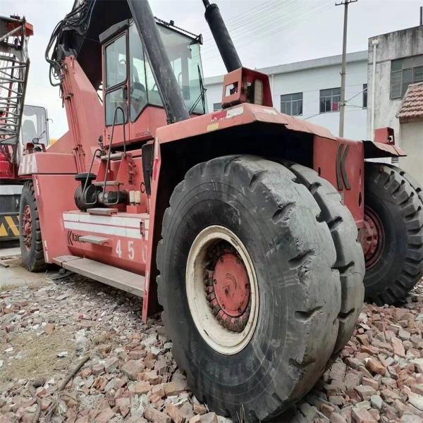 Crawler Crane 45ton Used Kalmar Container Reach Stacker DRF450 for Construction Equipment