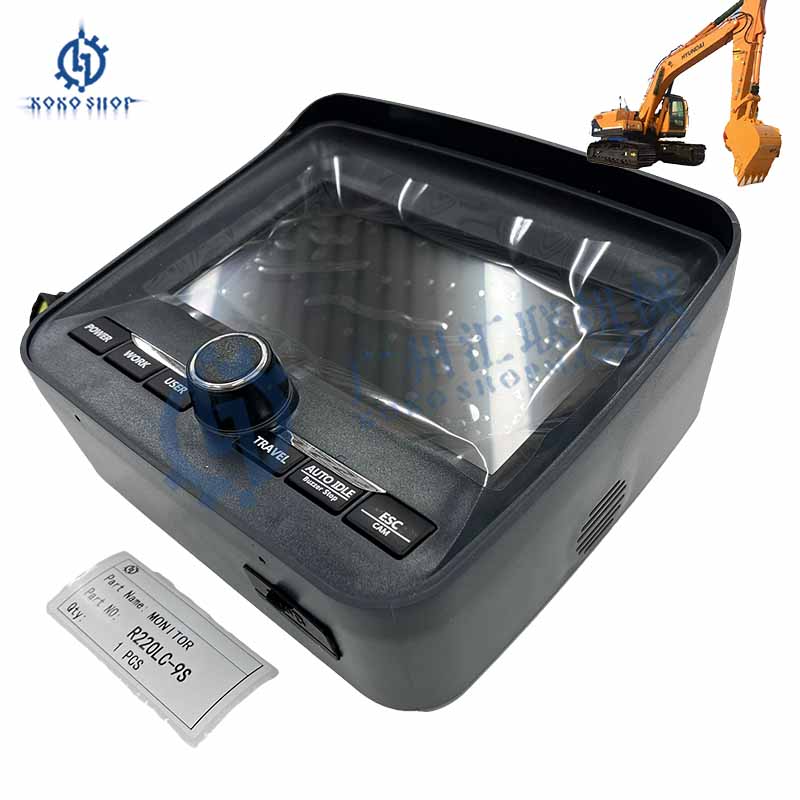 R220LC-9S 21Q6-33401 Display Monitor 21Q6-33400 21Q6-33600 21Q6-30105 21Q6-30103 LCD Monitor For Hyundai Excavator
