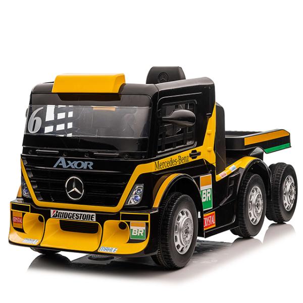 2022 Детская зеленая электромобиль с батареей для детей 12В/24В разрешенная езда на грузовике