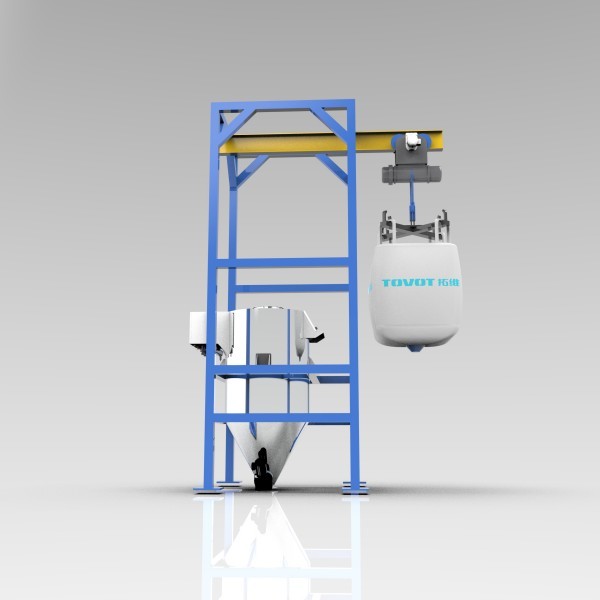 Automatic Big Bag Emptying System SUS304 SUS316 For Powder / Granule Bulk Material Handling