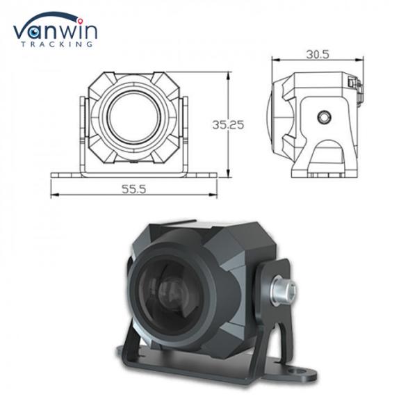 Auto Heating 1080P IP69 Waterproof Anti Fog Vehicle Truck Camera with 180 Degree View Angle