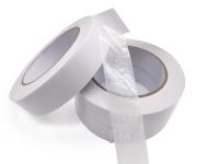 Non adhésif fort de bande à couche double de tissu de résidu pour le carton fixe