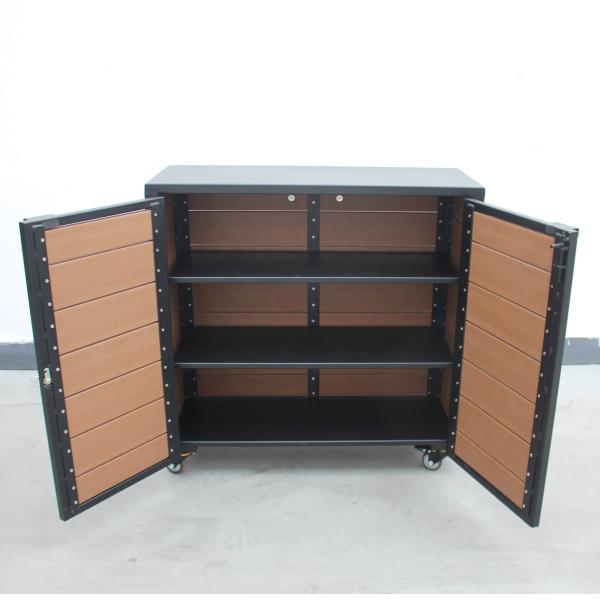 Прочный водонепроницаемый утилизация наружные контейнеры Сталь HDPE Пластиковый деревянный материал для спа-комнаты