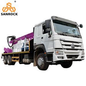 Тележка отверстия скважины снаряжения водяной скважины гидравлическая установила изготовители буровой установки водяной скважины