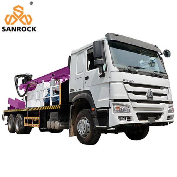 Полностью гидравлическая тележка установила буровую установку глубоководья буровой установки 400m водяной скважины